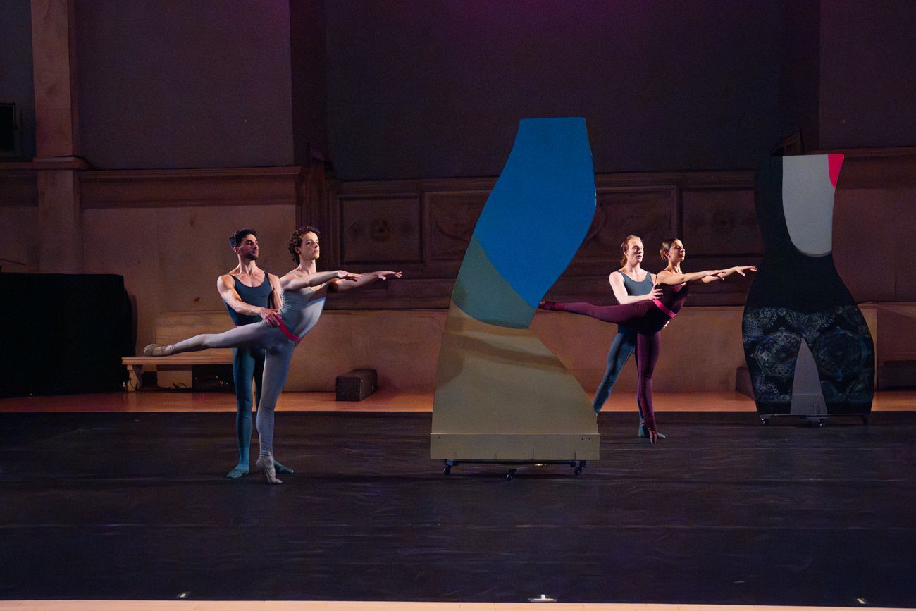 Jonathan Leonard, Mitchell Welsh, Ethan Huffman, Giulia Faria in <i>Sideslip</i> &copy; Hisae Aihara