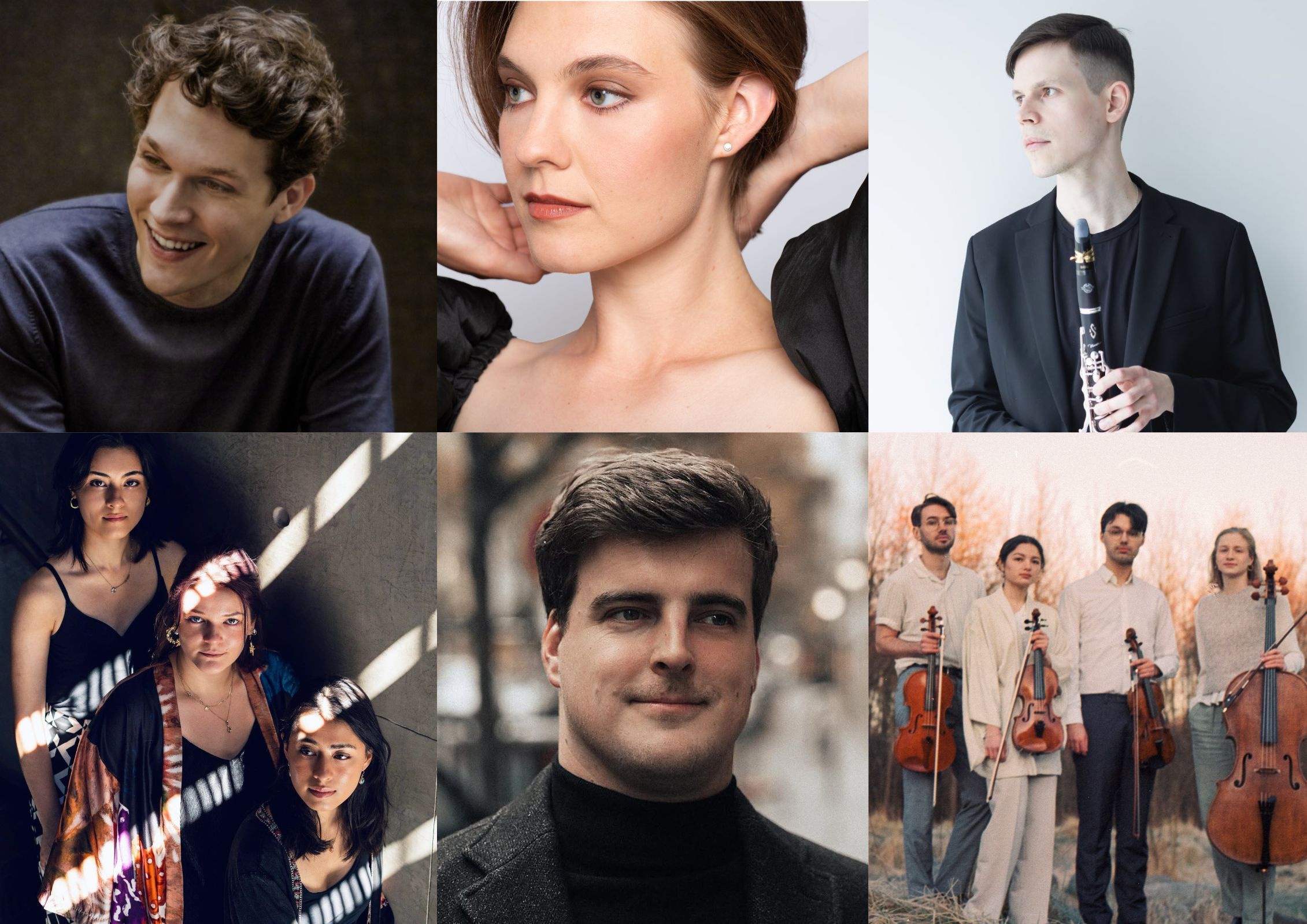Lukas Sternath, Erika Baikoff, Oleg Shebeta-Dragan, Astartine Trio, Andrew Hamilton, Novo Quartet &copy; Thomas Rabsch, Clare Park, Bartek Barczyk, Sophie Williams, Maryna Rudenok, Rita Kuhlmann