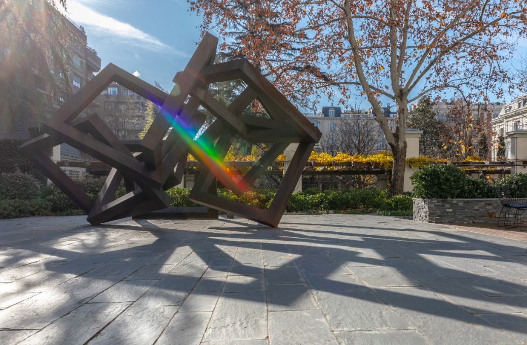 <i>Castilla, la rectitud de las cosas, XV</i>, escultura de Gustavo Torner &copy; Fundaci&oacute;n Juan March