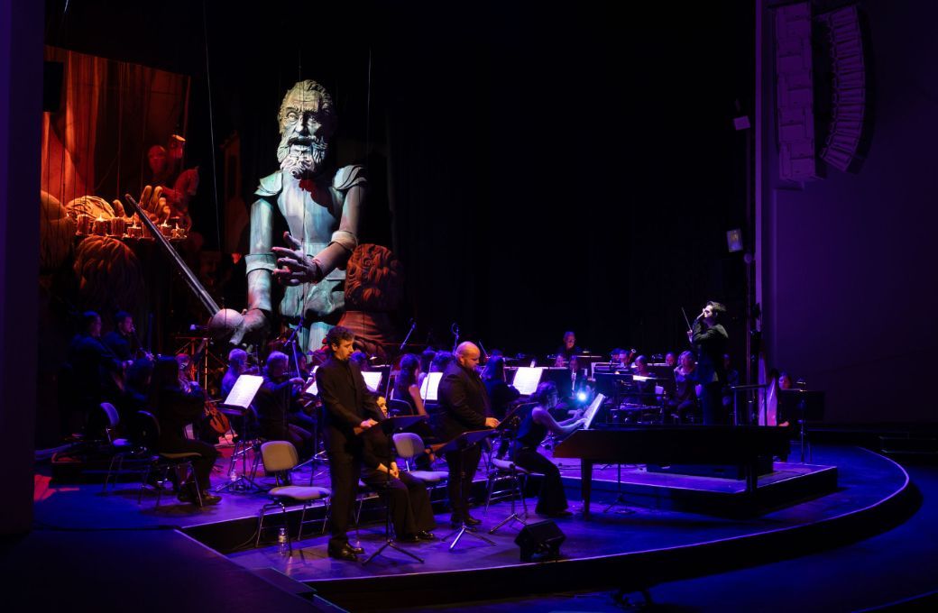 Los solistas Abraham García, Gabriel Álvarez y Ruth González © Miguel Barreto | Auditorio de Tenerife