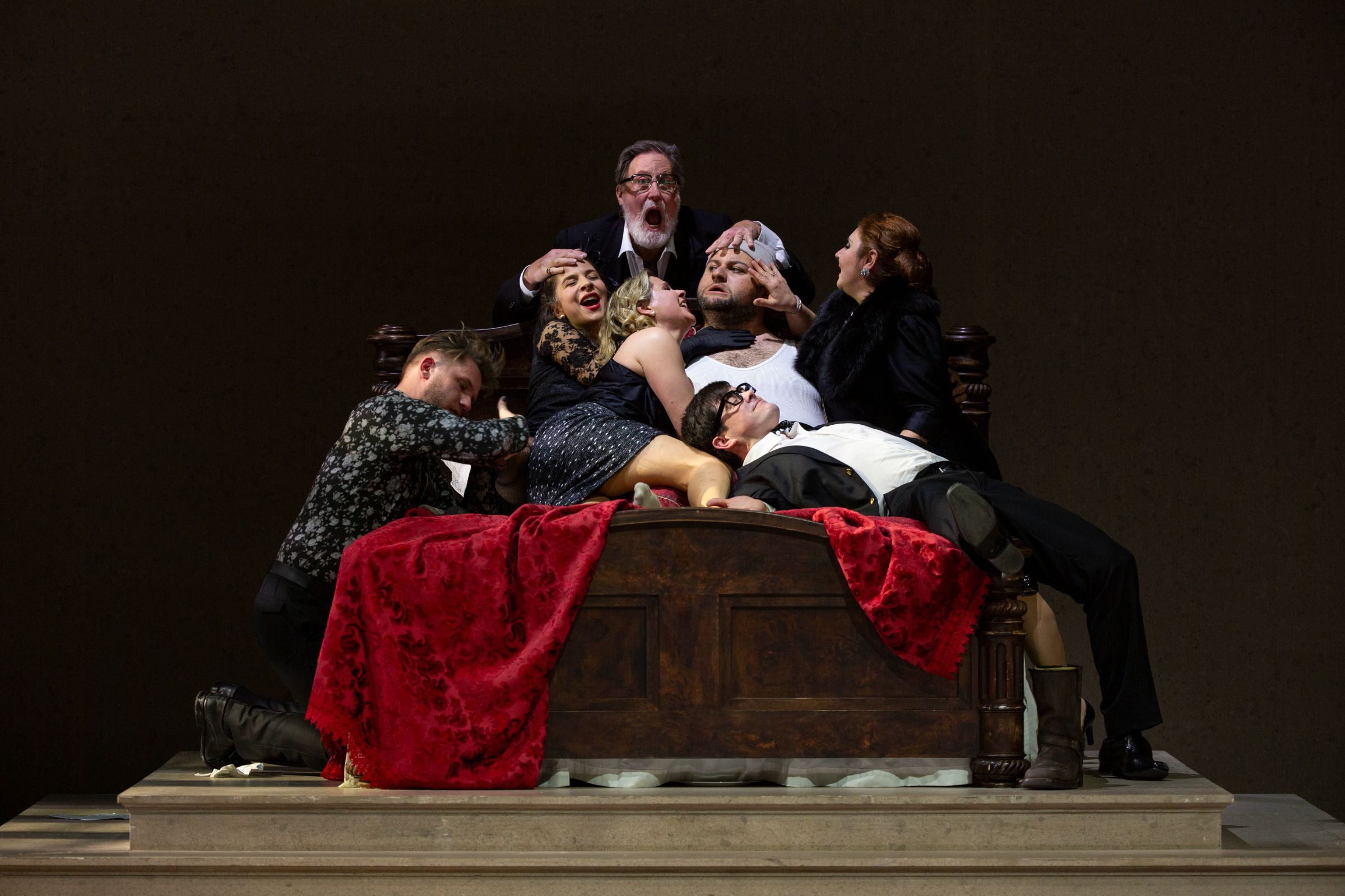 <i>Il trittico</i> (<i>Gianni Schicchi</i>) &copy; Guergana Damianova / Opéra national de Paris