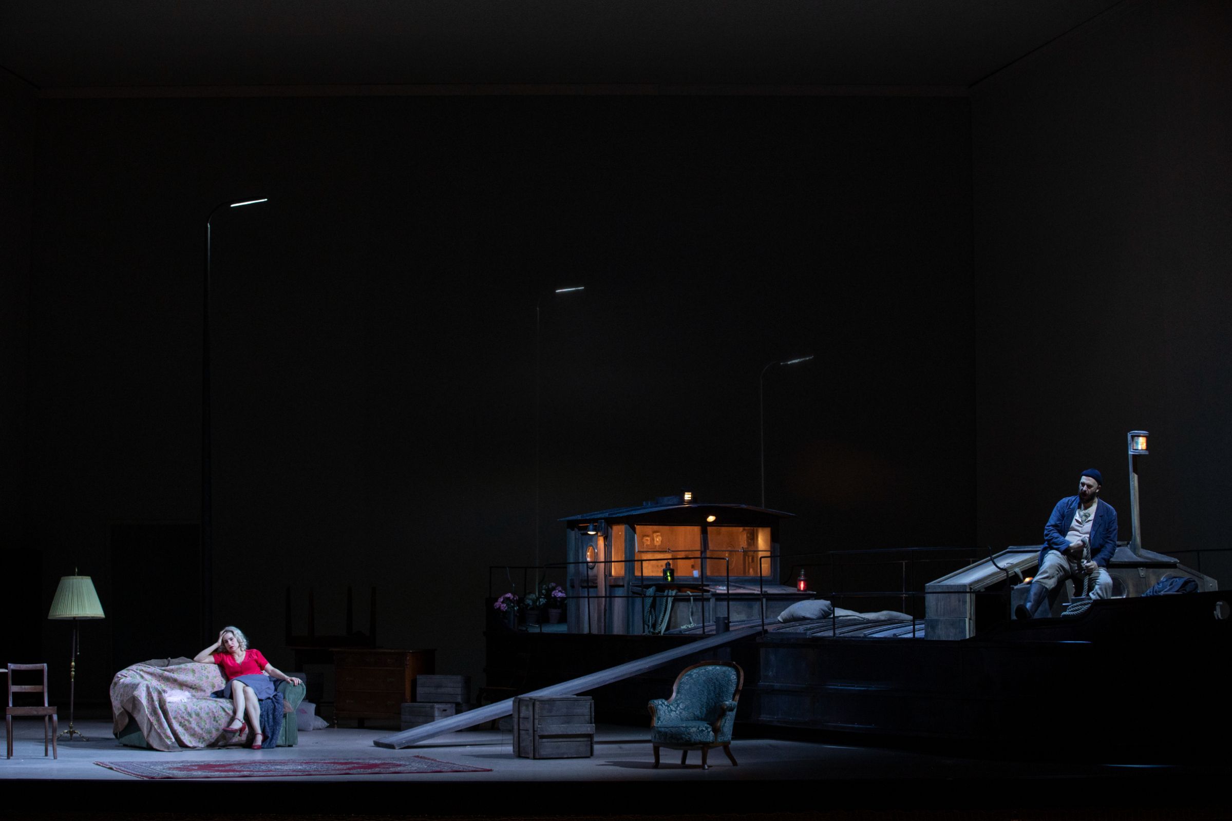 <i>Il trittico</i> (<i>Il tabarro</i>) &copy; Guergana Damianova / Opéra national de Paris