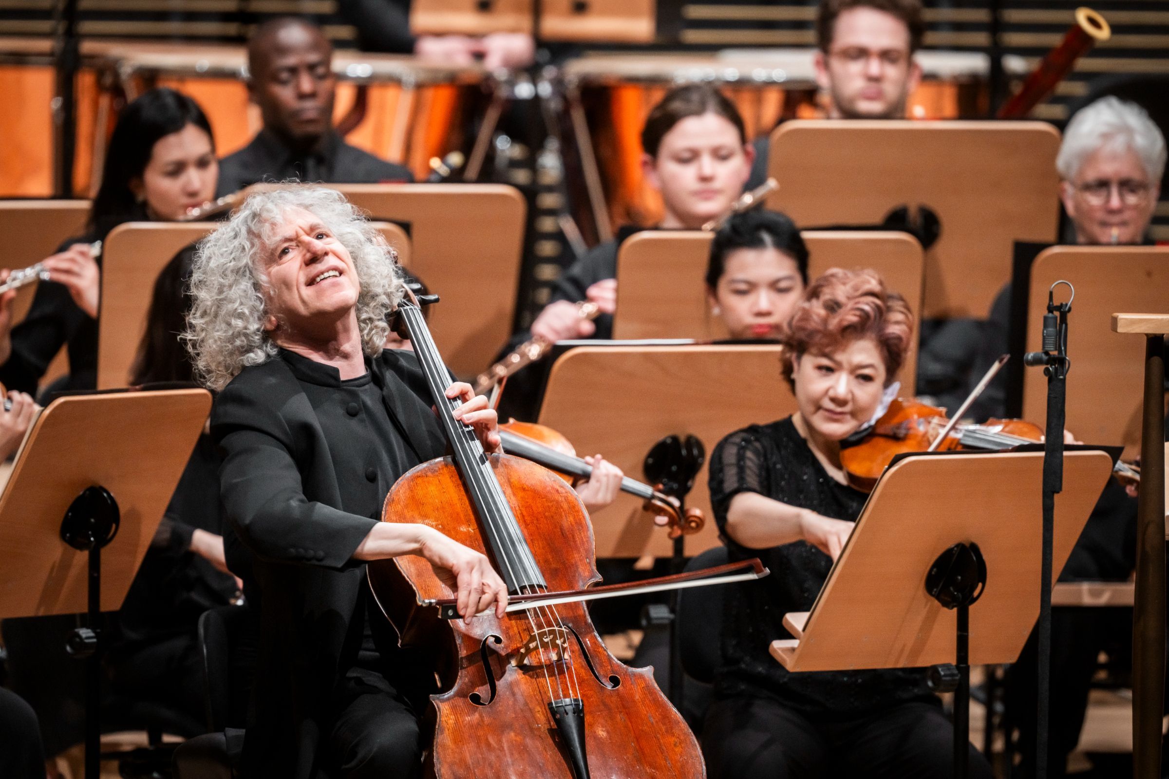Steven Isserlis and the New York Philharmonic &copy; Chris Lee