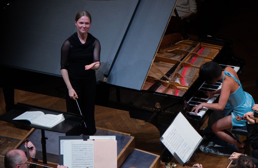 Mirga Gražinytė-Tyla, Yuja Wang and the Vienna Philharmonic &copy; Wiener Konzerthaus | Andrea Humer