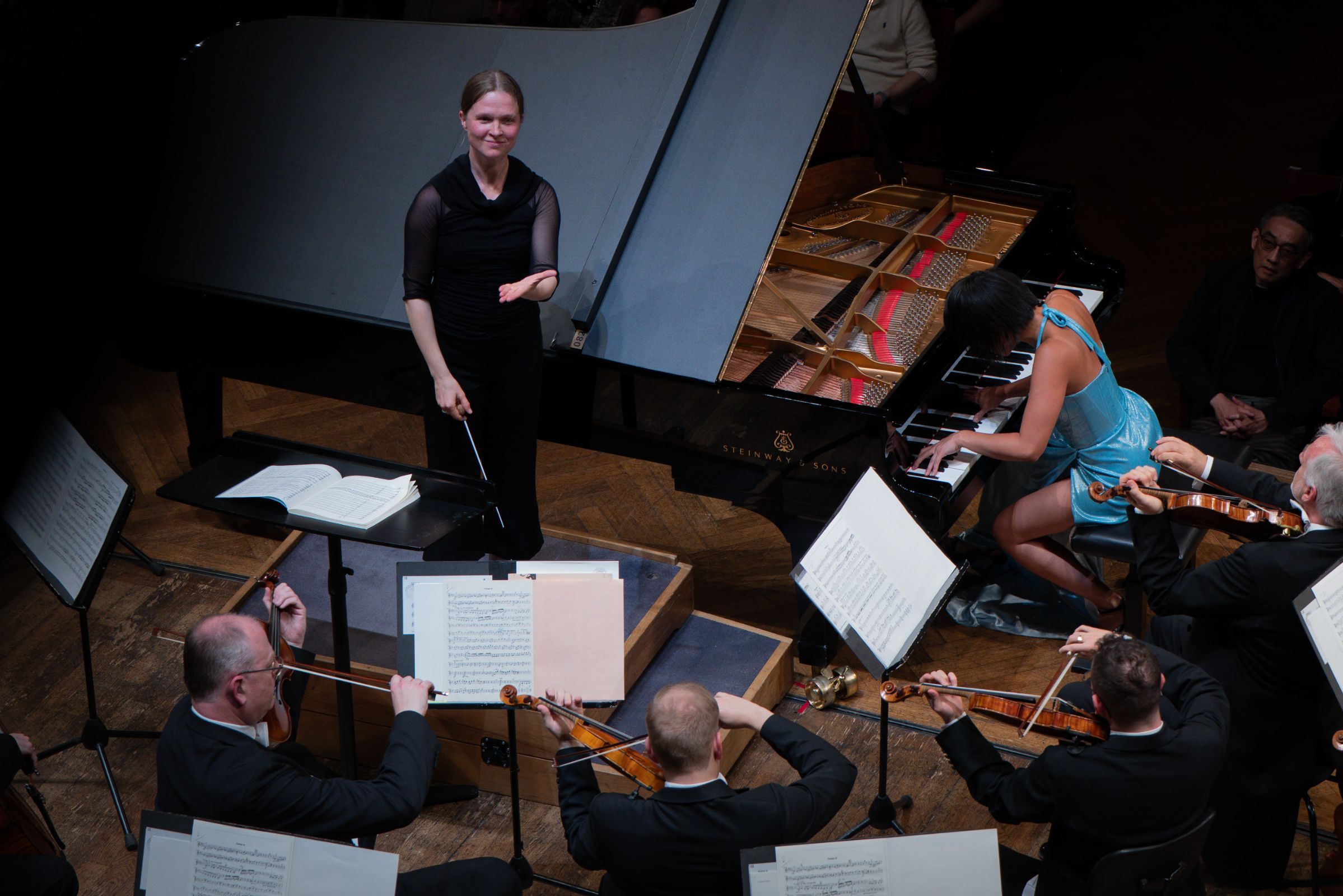 Mirga Gražinytė-Tyla, Yuja Wang and the Vienna Philharmonic &copy; Wiener Konzerthaus | Andrea Humer
