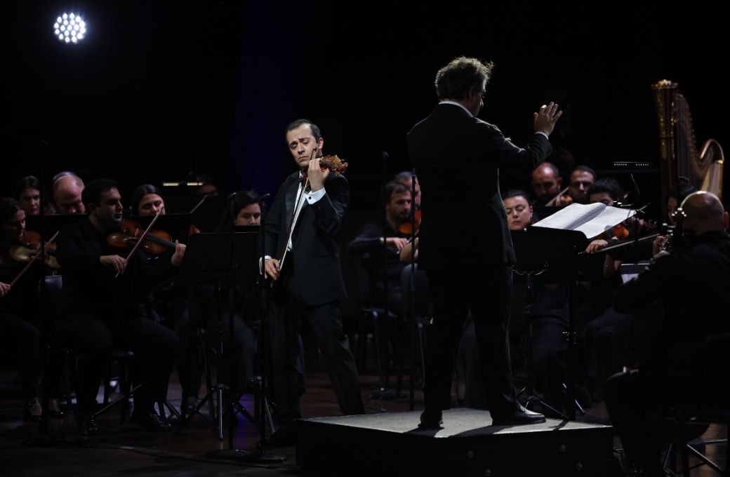 Haik Kazazyan (first prize) performs at CVO © Press Office of Classic Violin Olympus