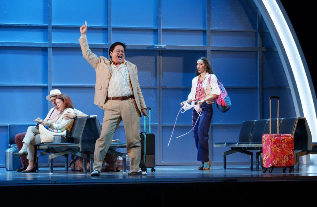 Henry Choo (Bill) and Nina Korbe (Tina) © Andrew Beveridge