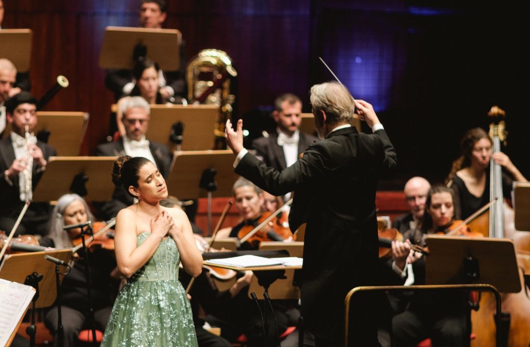 Ana Rita Coelho sings in the final © CascaisOpera