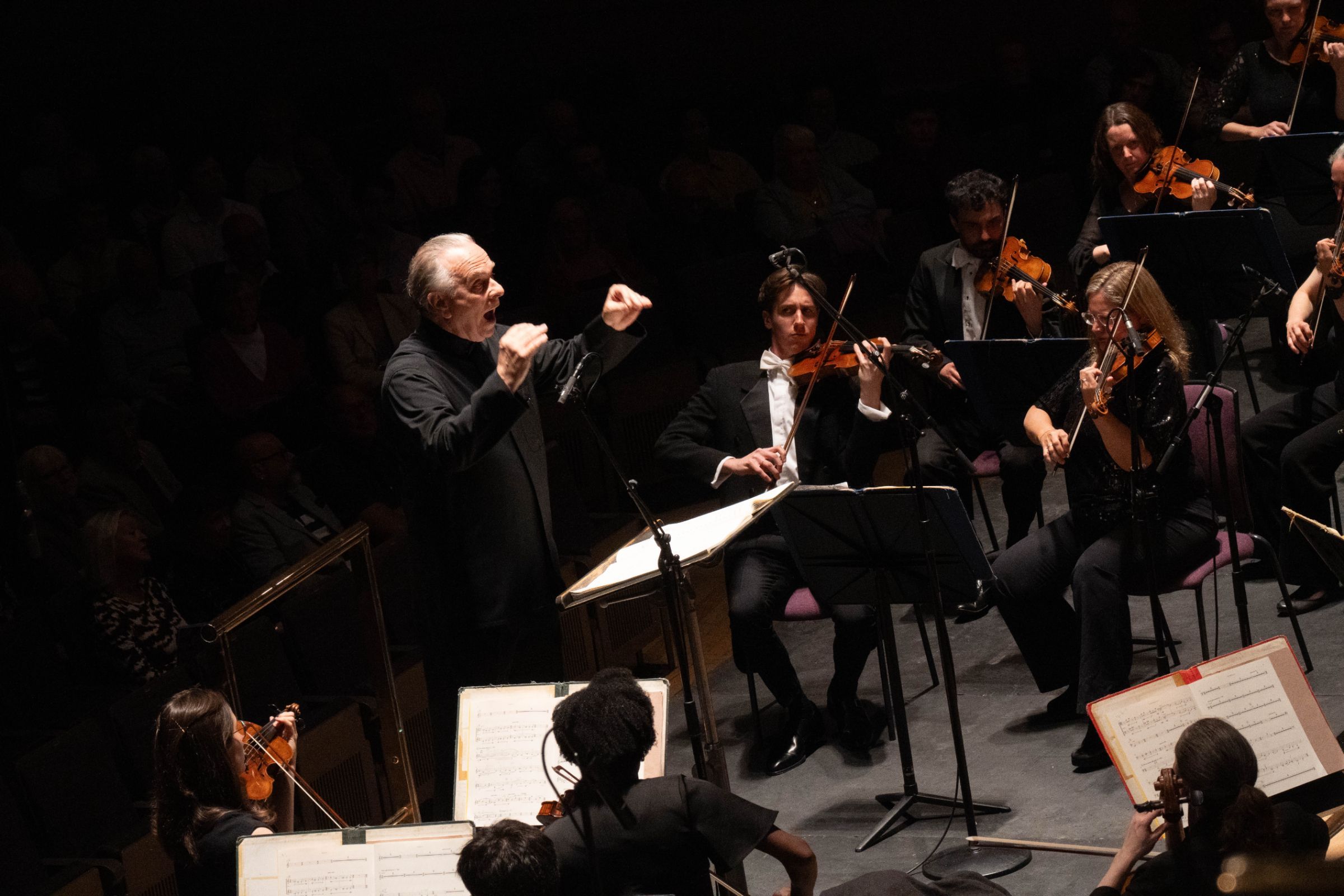 Sir Mark Elder conducts The Hallé &copy; Sharyn Bellemakers | The Hallé