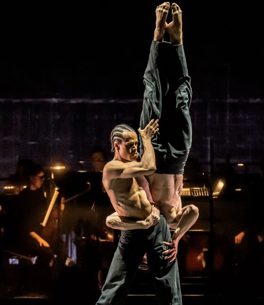 Joseph Sissens and Matthew Ball in Wheeldon's <i>Us</i> &copy; Johan Persson