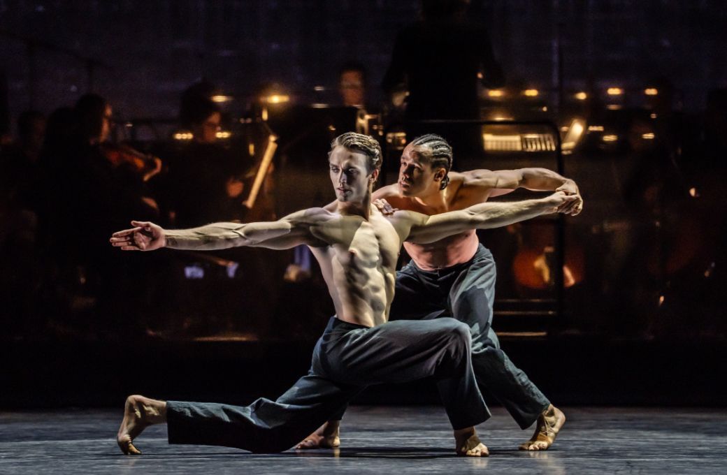 Matthew Ball and Joseph Sissens in Wheeldon's <i>Us</i> &copy; Johan Persson