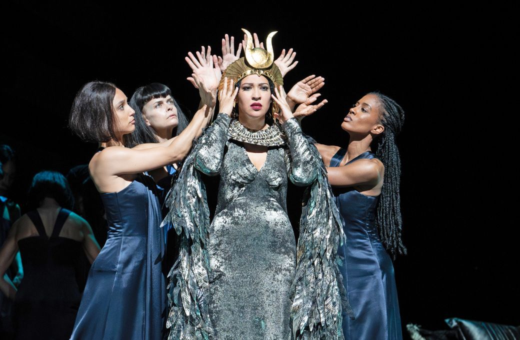 Julia Bullock (Cleopatra) &copy; Karen Almond | Met Opera