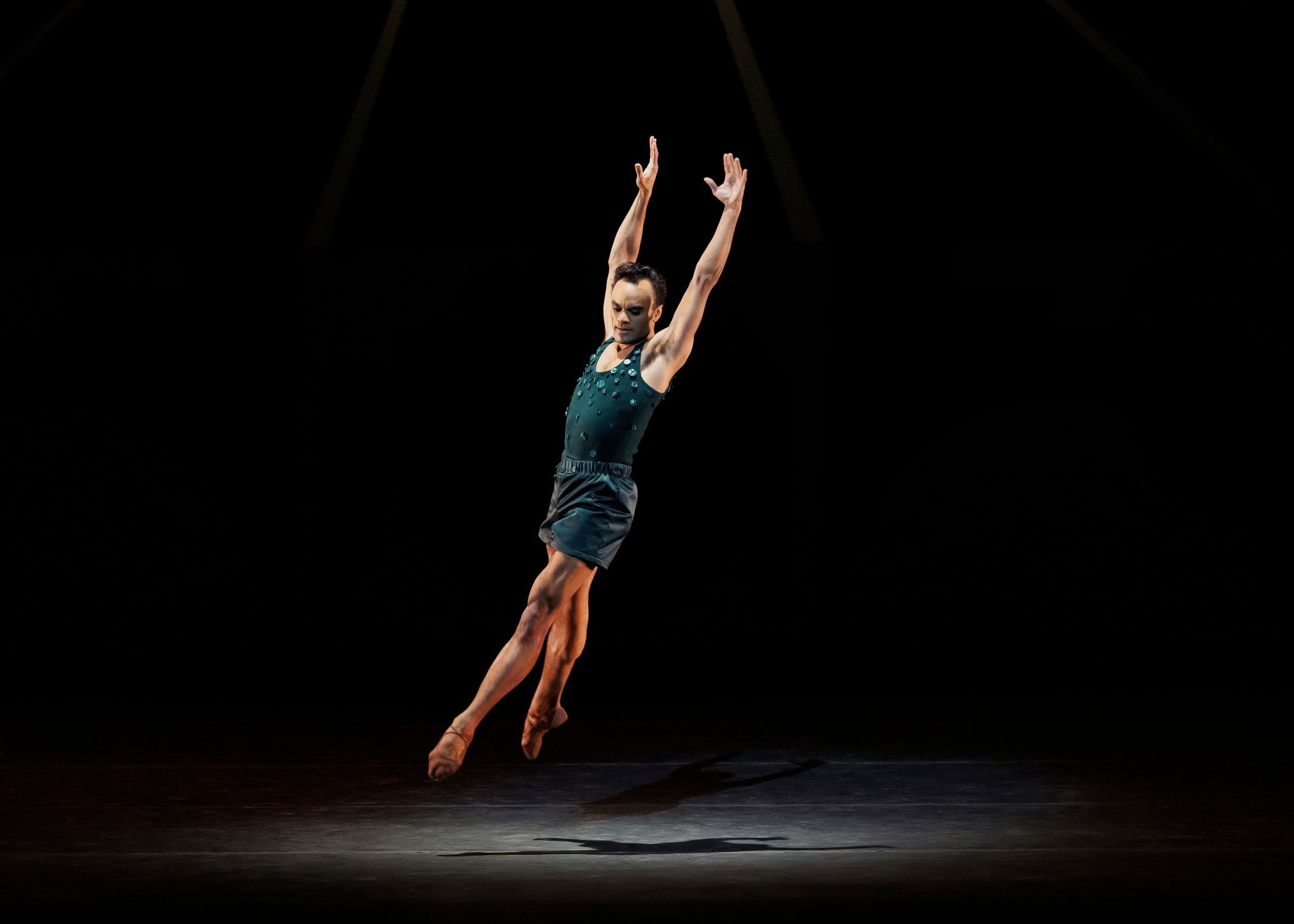 Taylor Stanley in Justin Peck's <i>Mystic Familiar</i> &copy; Erin Baiano