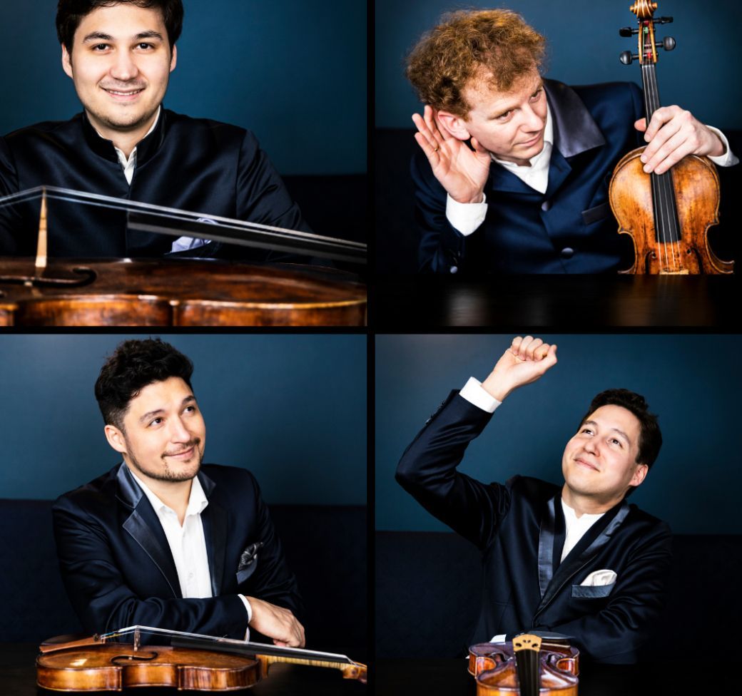 Clockwise from top left: Mark Schumann, Veit Hertenstein, Ken Schumann, Erik Schumann &copy; Eva Maria Richter