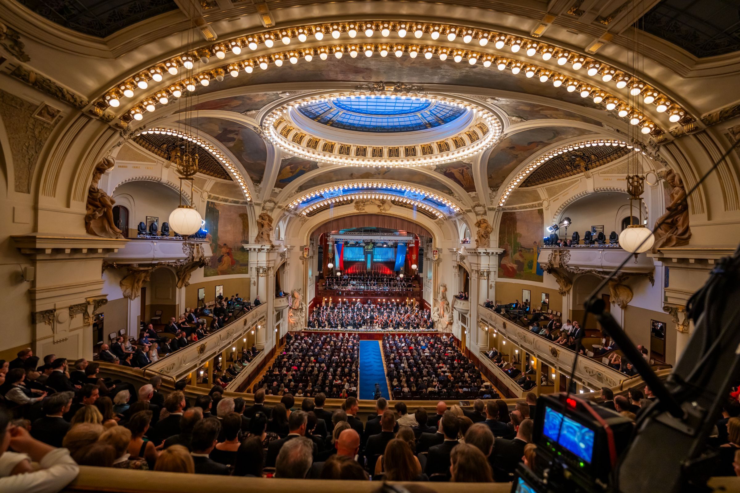 The Czech Philharmonic in the Smetana Hall, © Prague Spring Festival | Václav Hodina
