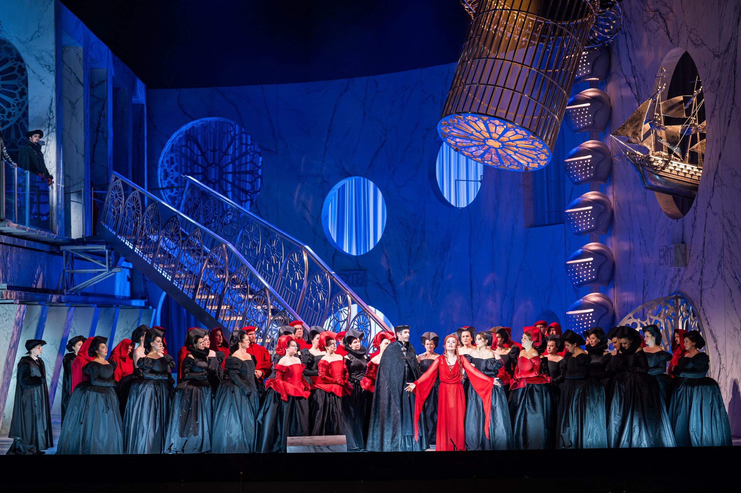 <i>Maria Stuarda</i> &copy; Valter Berecz | Hungarian State Opera