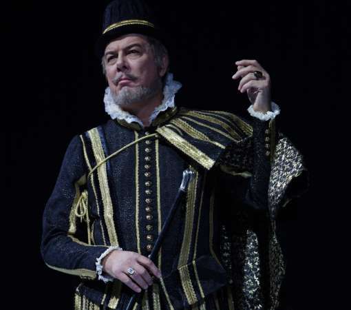 Ferruccio Furlanetto as Philip II (Don Carlos) at La Scala &copy; Marco Brescia | Teatro alla Scala (2017)
