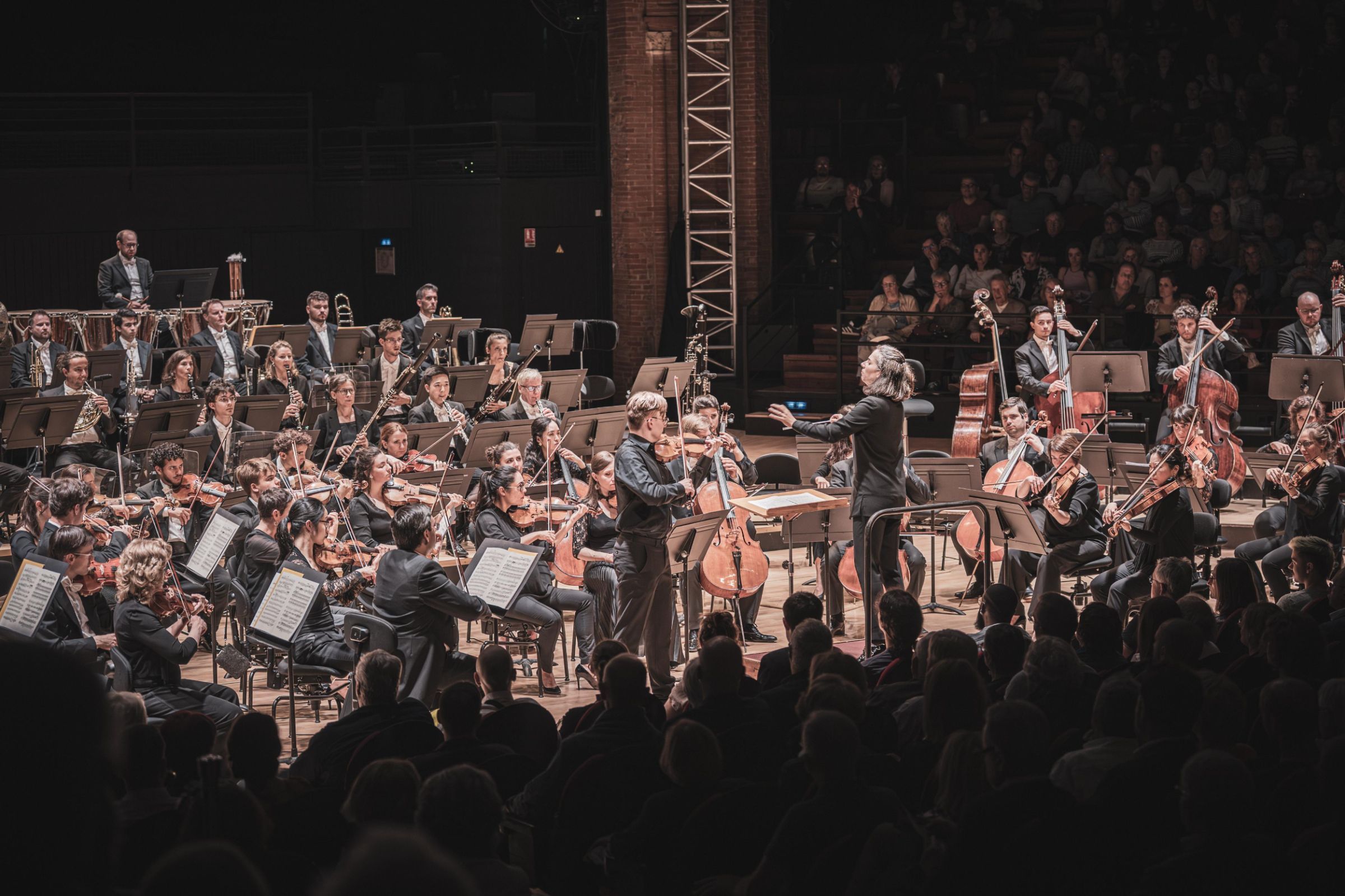 Bohdan Luts, Marie Jacquot et l'Orchestre National du Capitole de Toulouse &copy; Romain Alcaraz