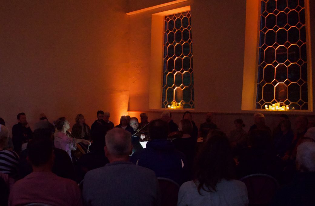Ensemble 360 in the Samuel Worth Chapel &copy; Claire Reddleman