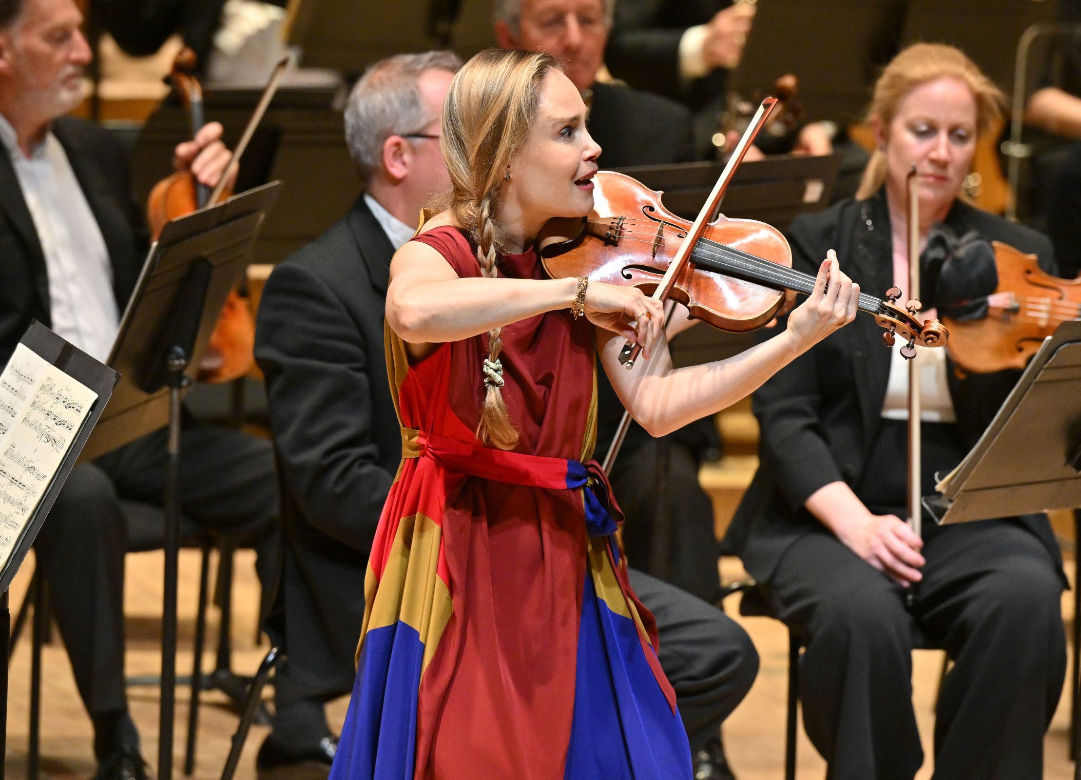Leila Josefowicz and the London Symphony Orchestra &copy; LSO | Mark Allan