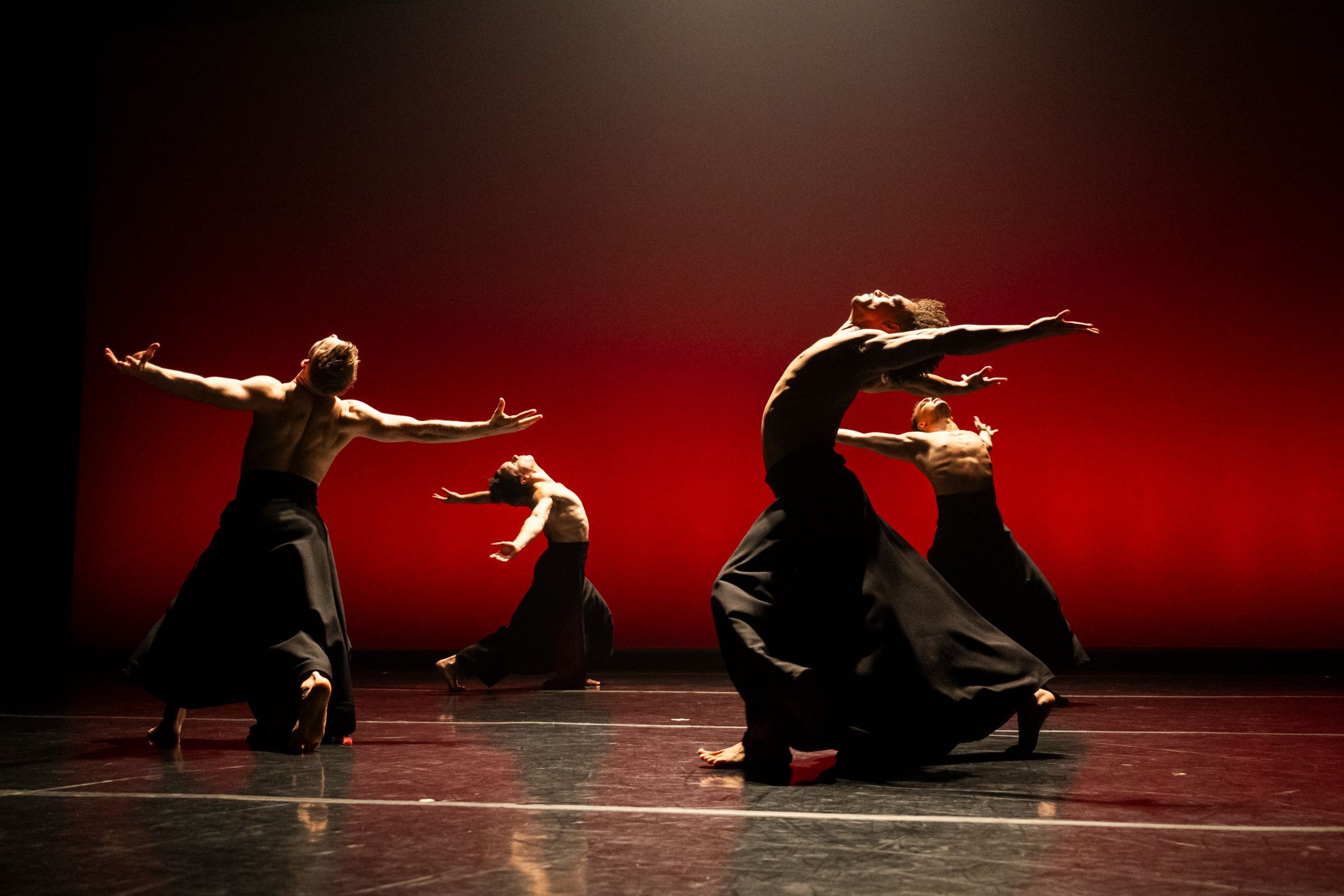 Parsons Dance in Robert Battle's <i>The Hunt</i> &copy; Paula Lobo