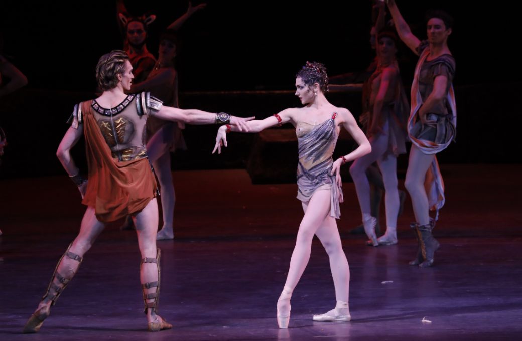 Denis Rodkin (Spartacus) and Svetlana Zakharova (Aegina) &copy; Damir Yusupov
