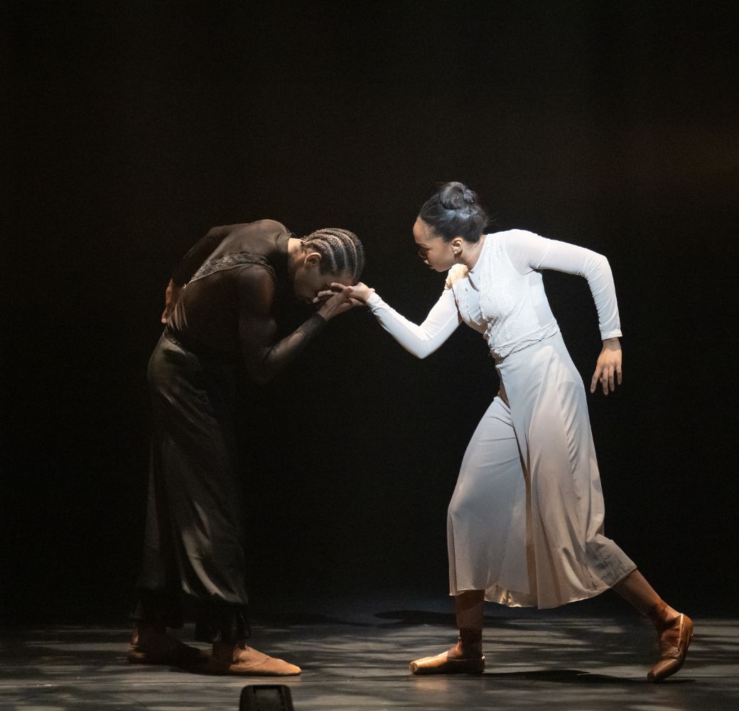 Acaoã de Castro and Taraja Hudson in Chanel DaSilva’s <i>A Shadow Work</i> © Photography by ASH