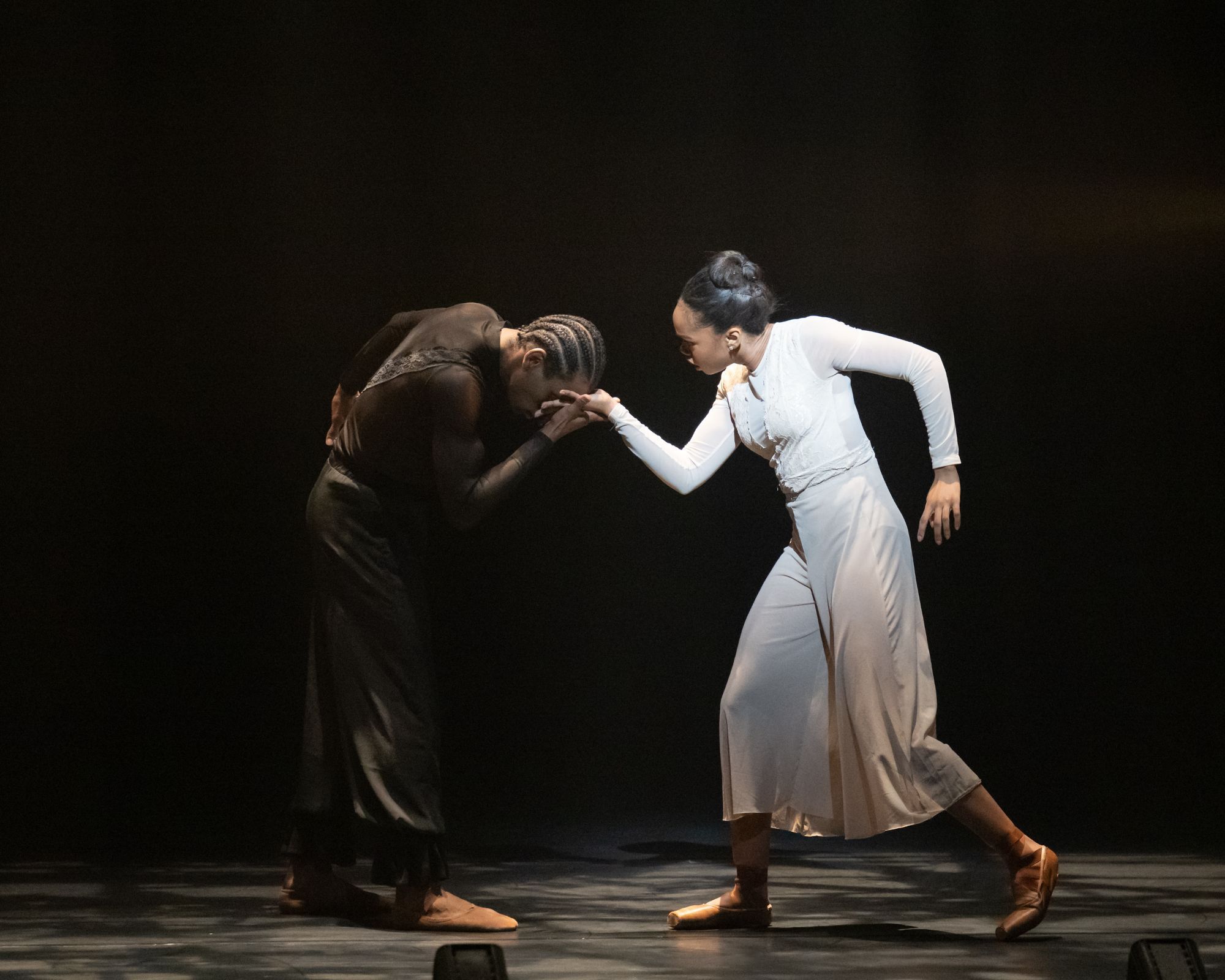 Acaoã de Castro and Taraja Hudson in Chanel DaSilva’s <i>A Shadow Work</i> © Photography by ASH