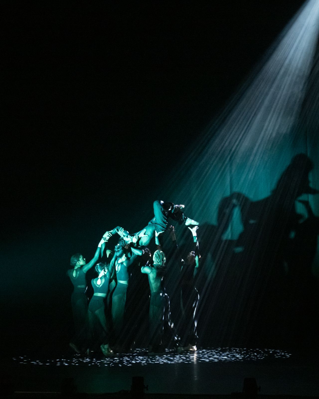Dancers of Ballet Black Company in Chanel DaSilva’s <i>A Shadow Work</i> © Photography by ASH