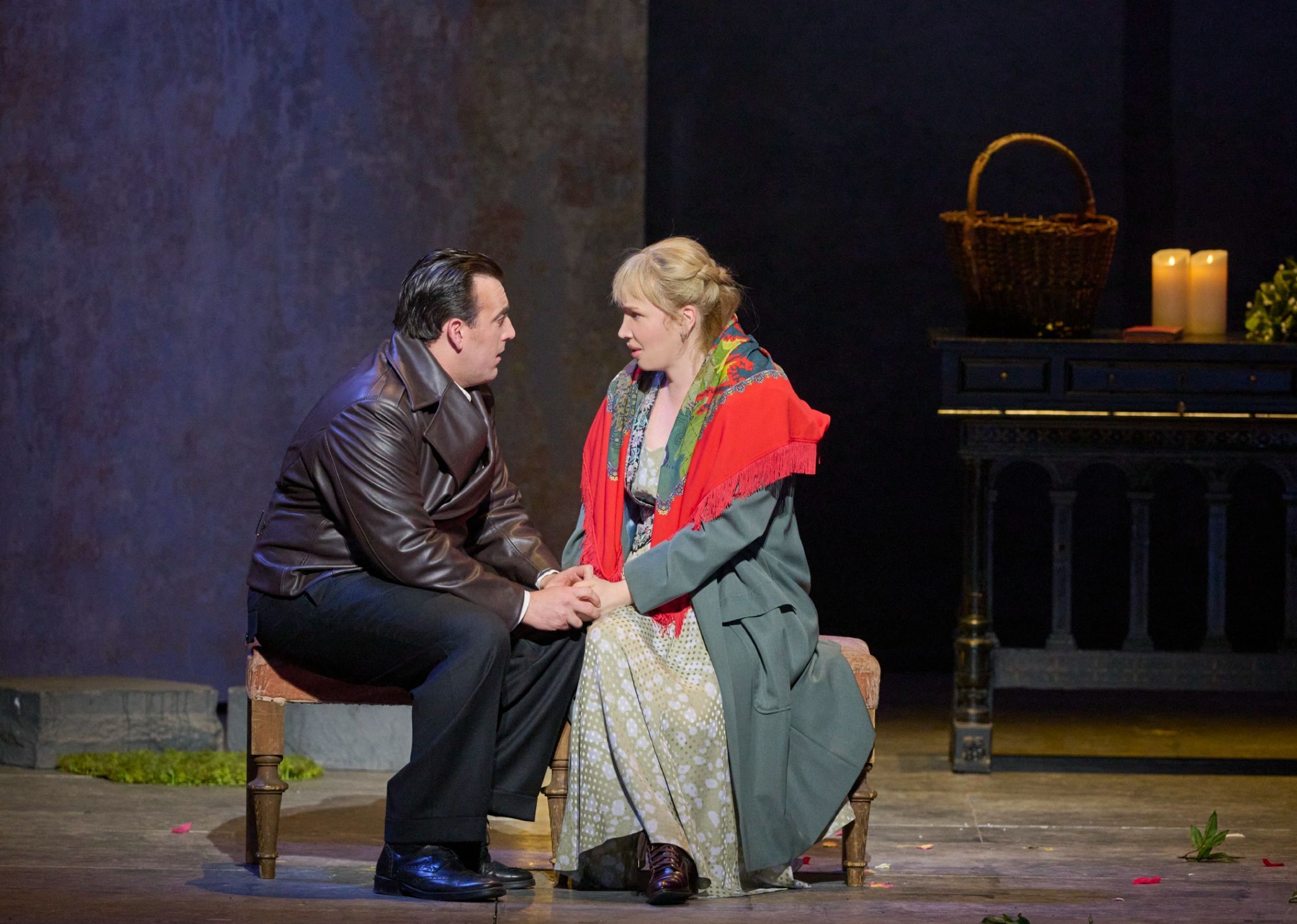 Freddie De Tommaso (Pollione) und Vasilisa Berzhanskaya (Adalgisa) © Wiener Staatsoper | Michael Pöhn