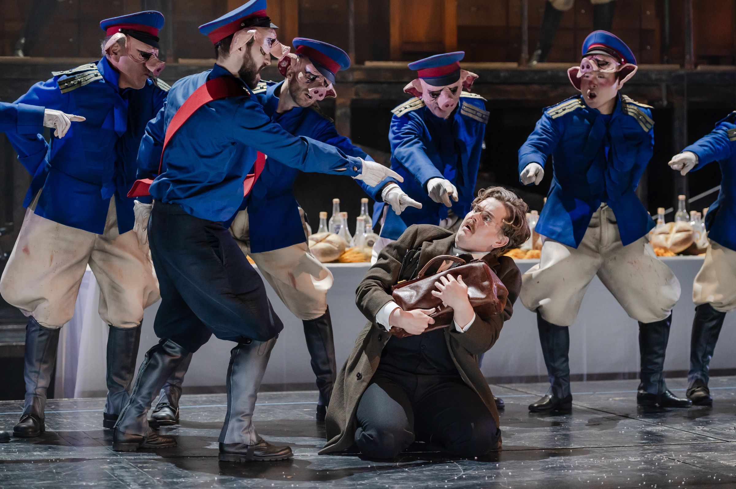 Sven Hjörleifsson (Schoolmaster) and chorus &copy; Kirsten Nijhof