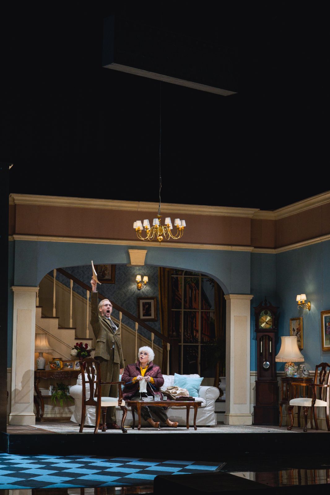 Stefan Cerny (Bartolo) und Ulrike Steinsky (Marcellina) © Marco Sommer | Volksoper Wien