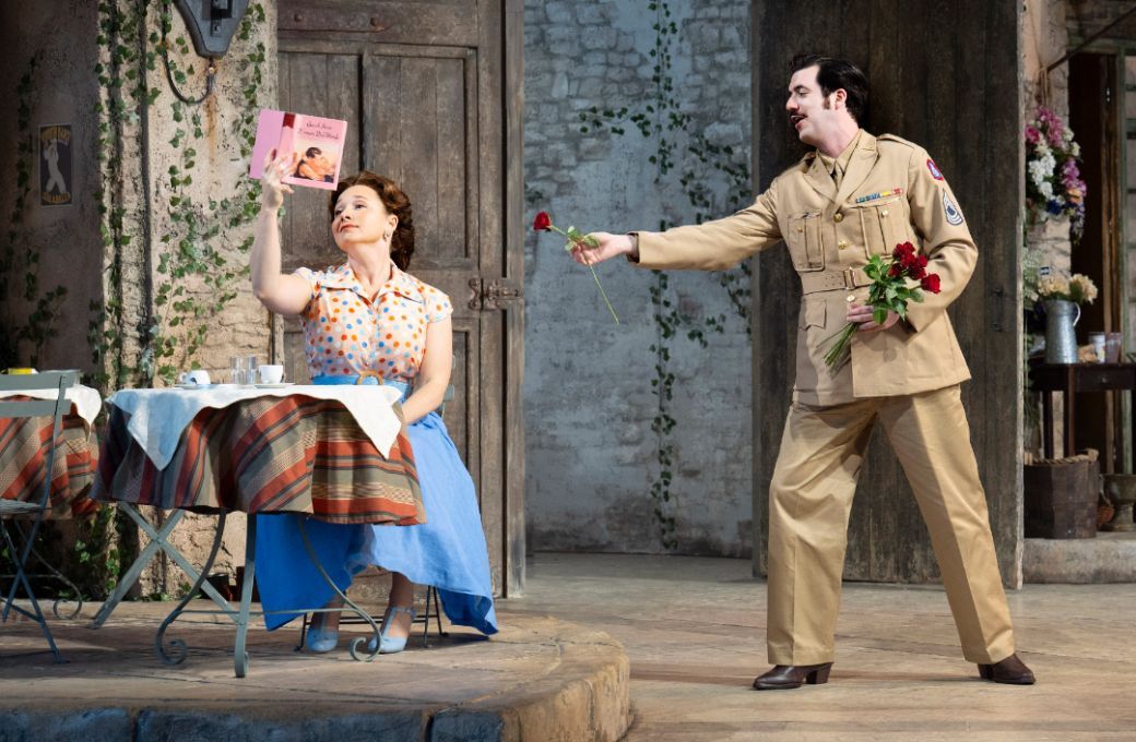 Madison Leonard (Adina) and Carles Pach&oacute;n (Belcore) &copy; Richard Hubert Smith