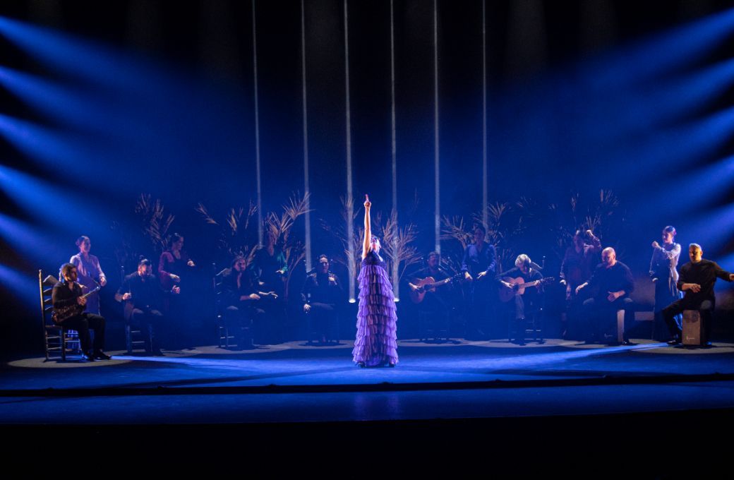 Sara Baras and the company in <i>Vuela</i> © Sofia Wittert