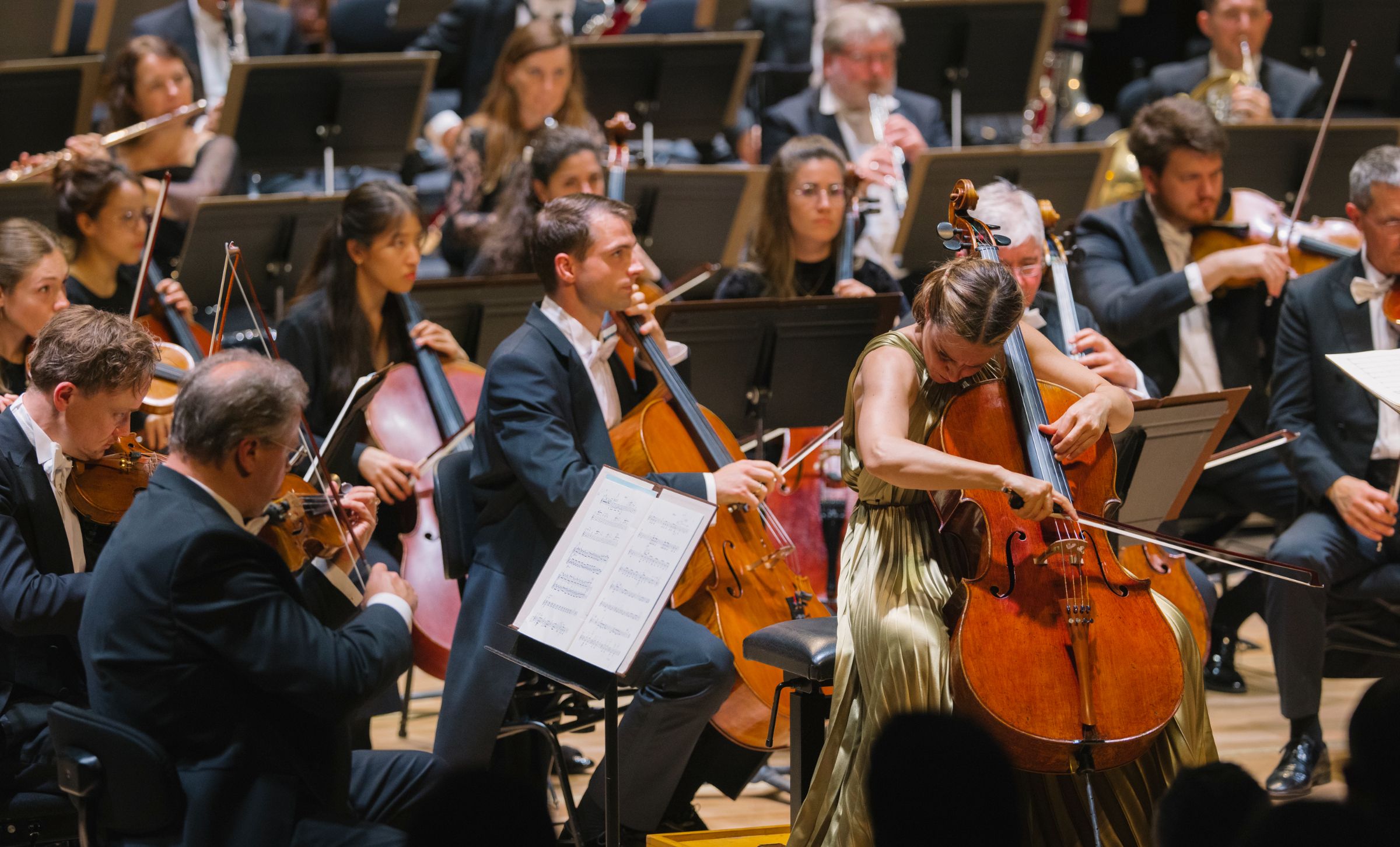 Sol Gabetta et la Staatskapelle de Dresde dans la Halle aux grains &copy; Oliver Killig