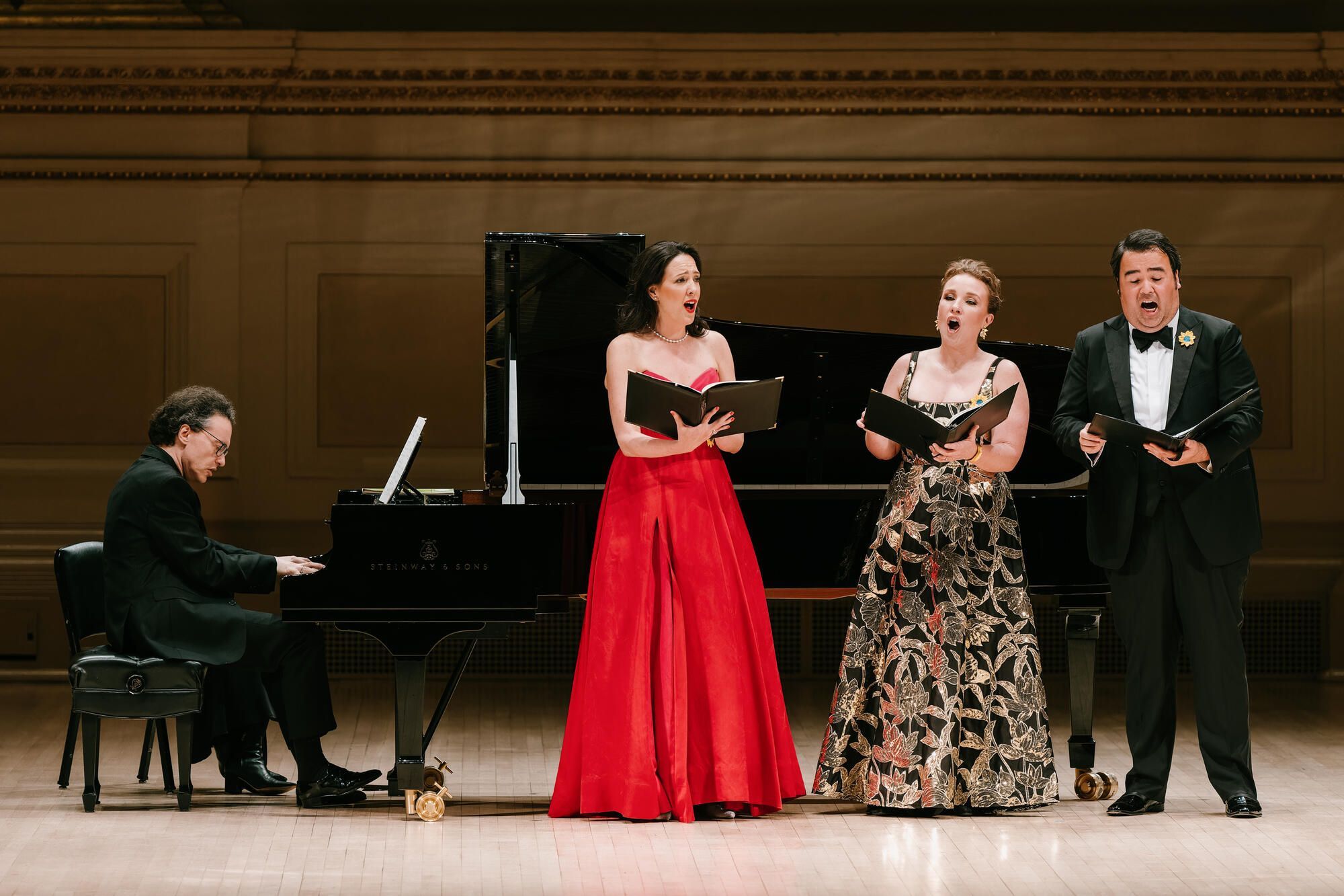 Evgeny Kissin, Susanna Phillips, Sasha Cooke and John Matthew Myers &copy; Fedi Kheir