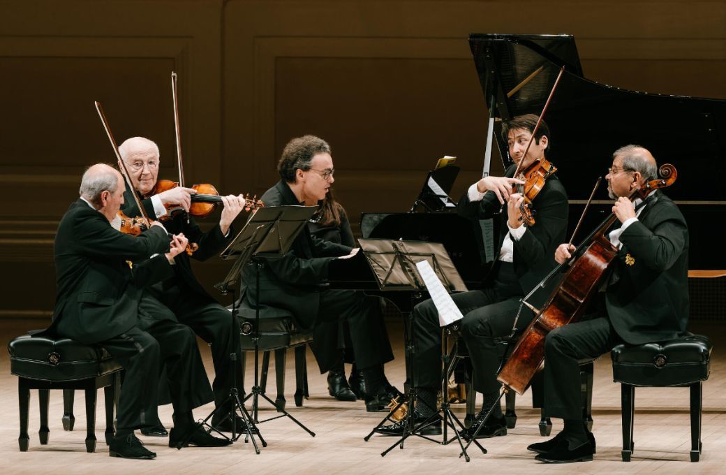 Evgeny Kissin and the Kopelman Quartet &copy; Fedi Kheir