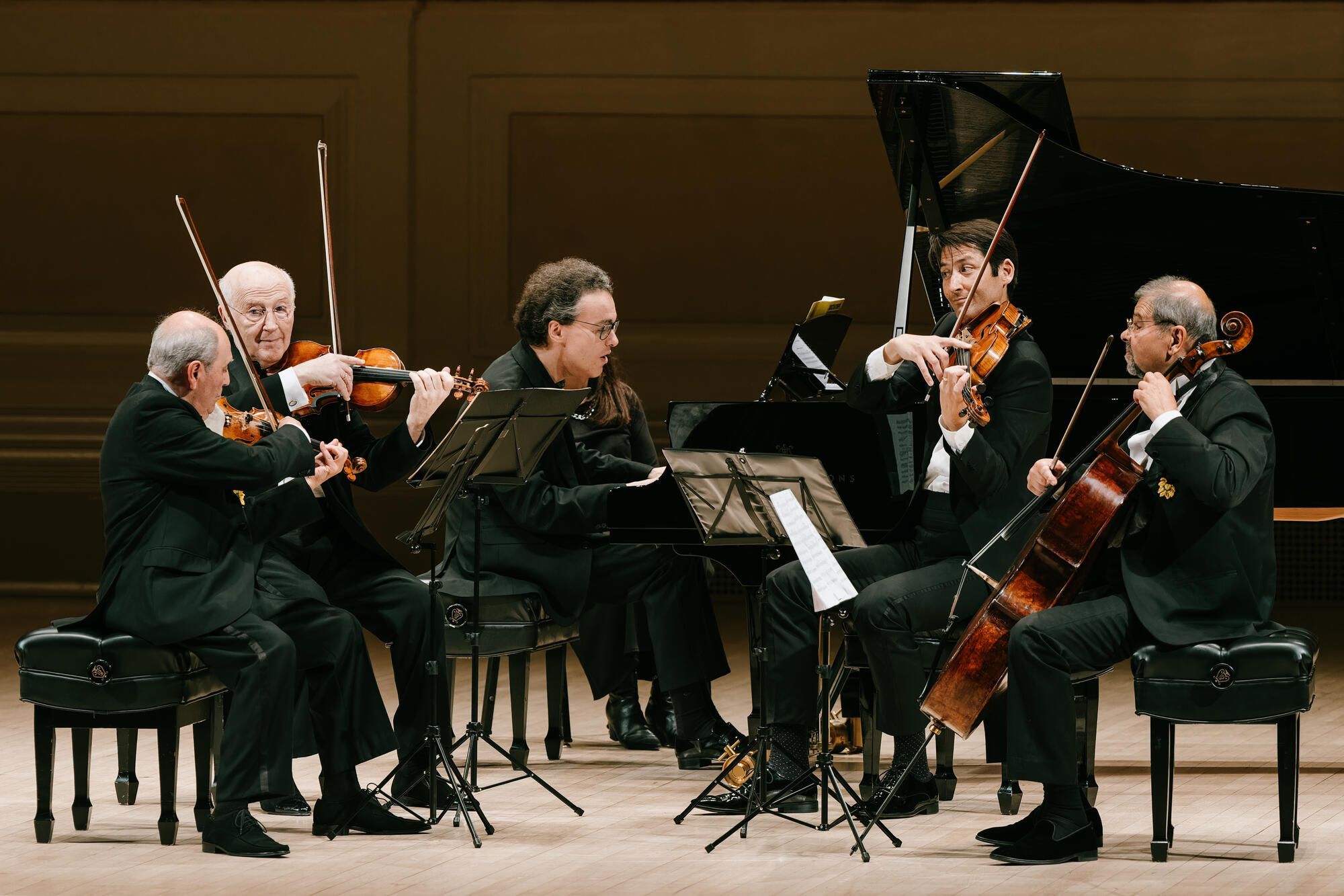 Evgeny Kissin and the Kopelman Quartet &copy; Fedi Kheir