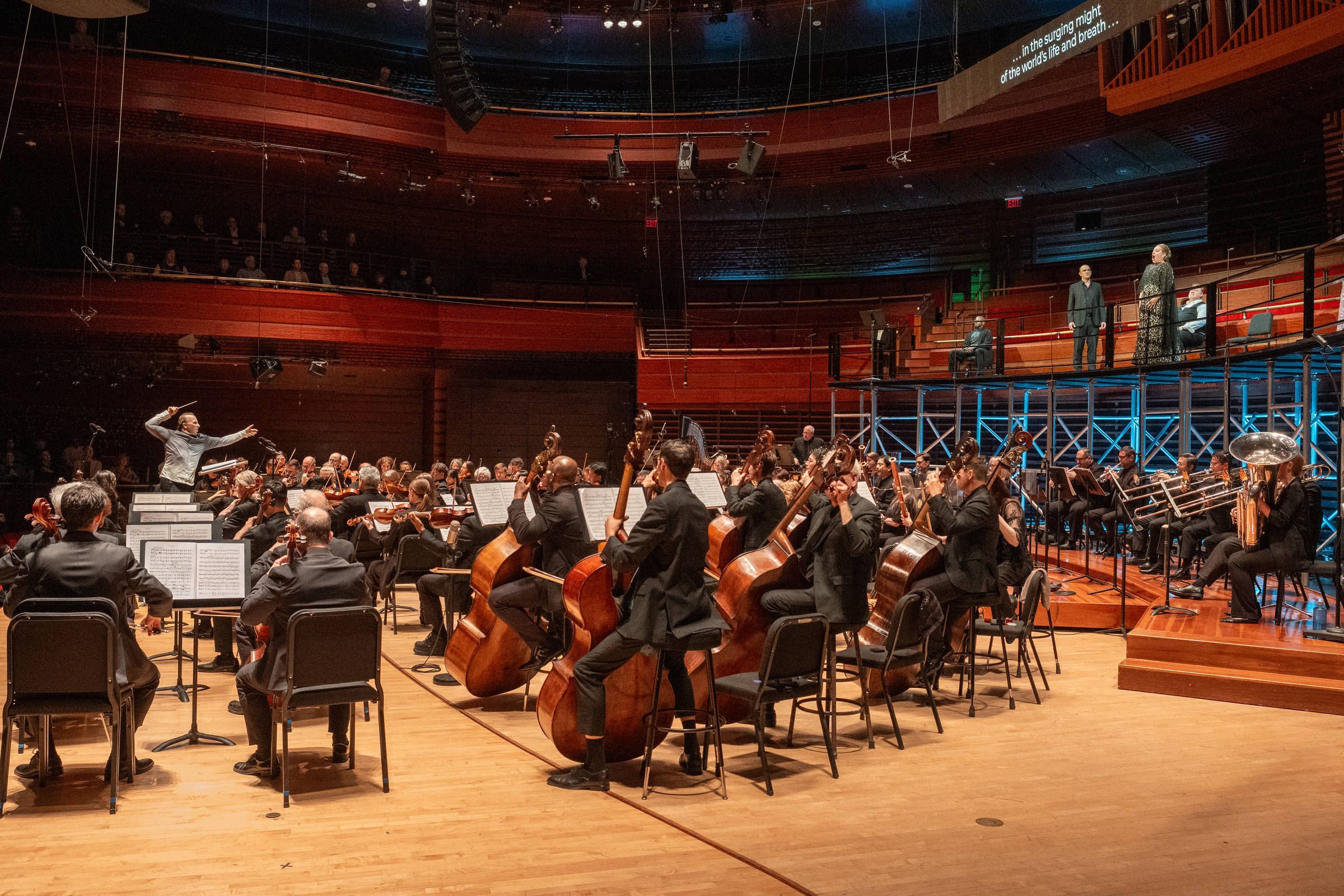 Yannick Nézet-Séguin conducts the Philadelphia Orchestra and soloists &copy; Jessica Griffin