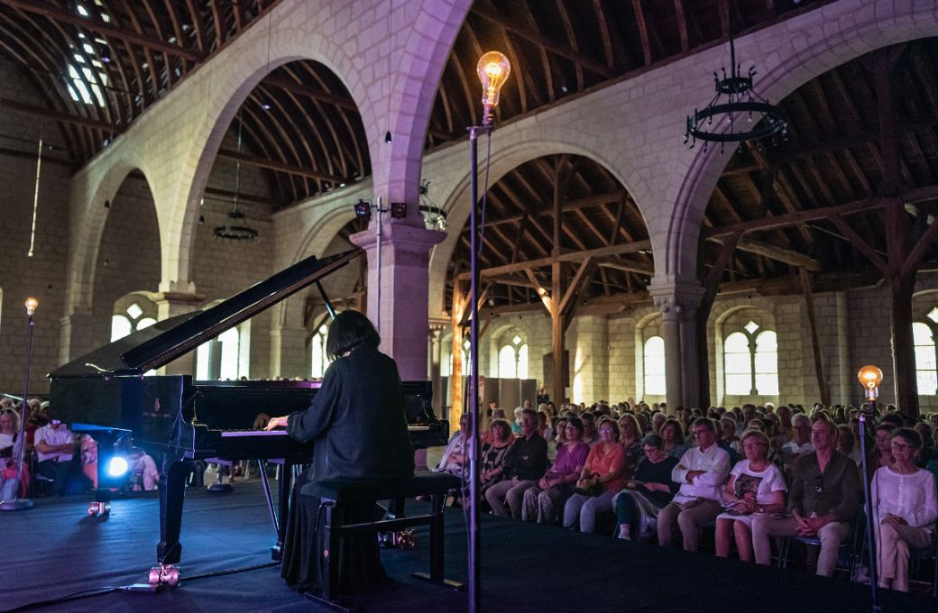 Elisso Virsaladze aux Greniers Saint-Jean &copy; Ville d&rsquo;Angers - J&eacute;r&eacute;my Fiori