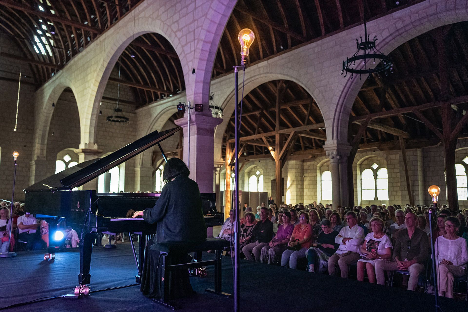 Elisso Virsaladze aux Greniers Saint-Jean &copy; Ville d’Angers - Jérémy Fiori