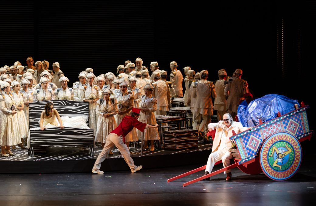 Ekaterine Buachidze (Lola) und Wolfgang Koch (Alfio) &copy; Geoffroy Schied