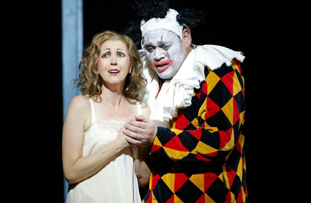 Lisette Oropesa (Gilda) and Quinn Kelsey (Rigoletto) &copy; Cory Weaver