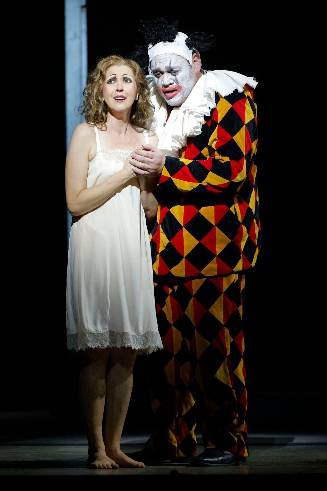 Lisette Oropesa (Gilda) and Quinn Kelsey (Rigoletto) &copy; Cory Weaver