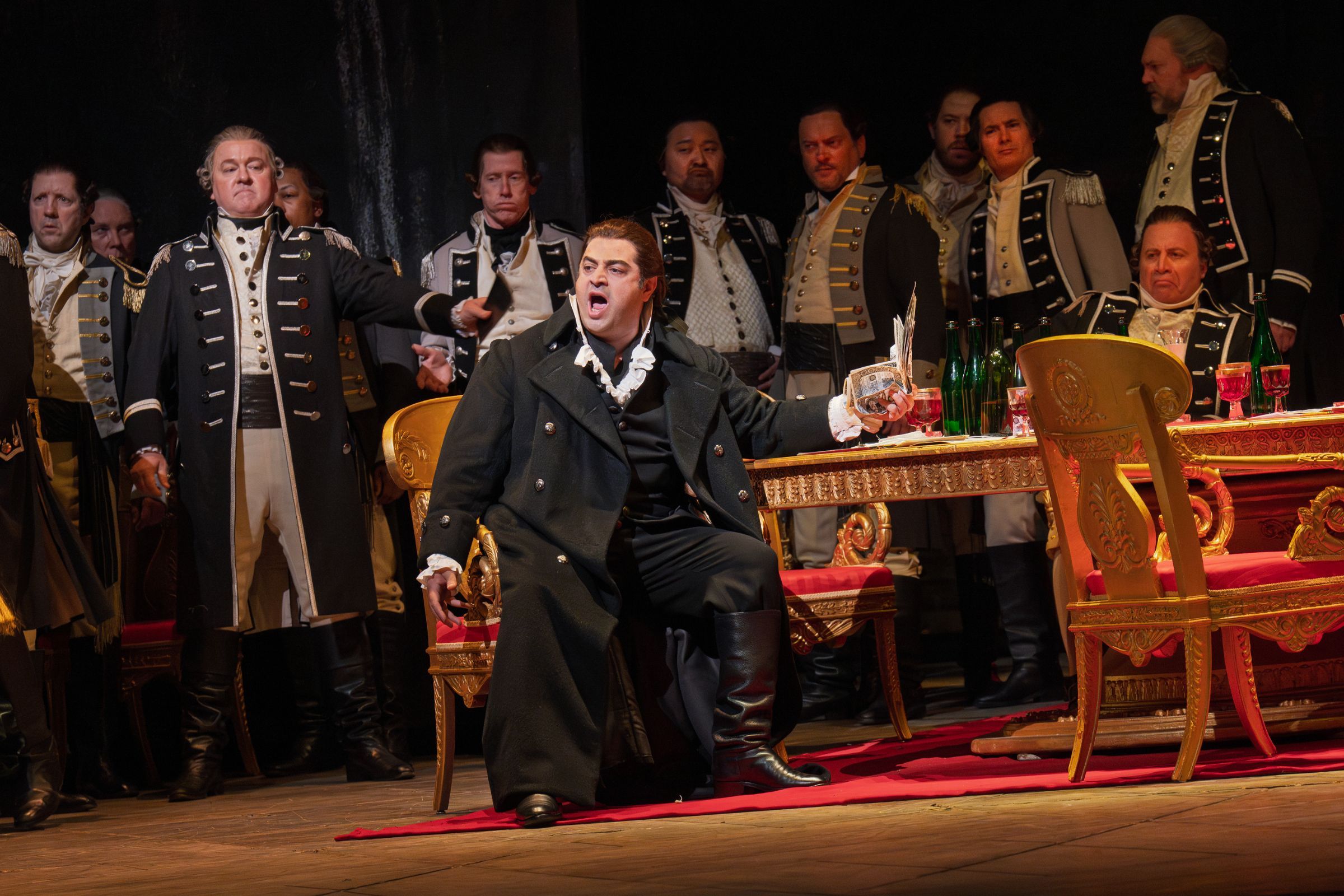 Arsen Soghomonyan (Herman) &copy; Ken Howard | Met Opera