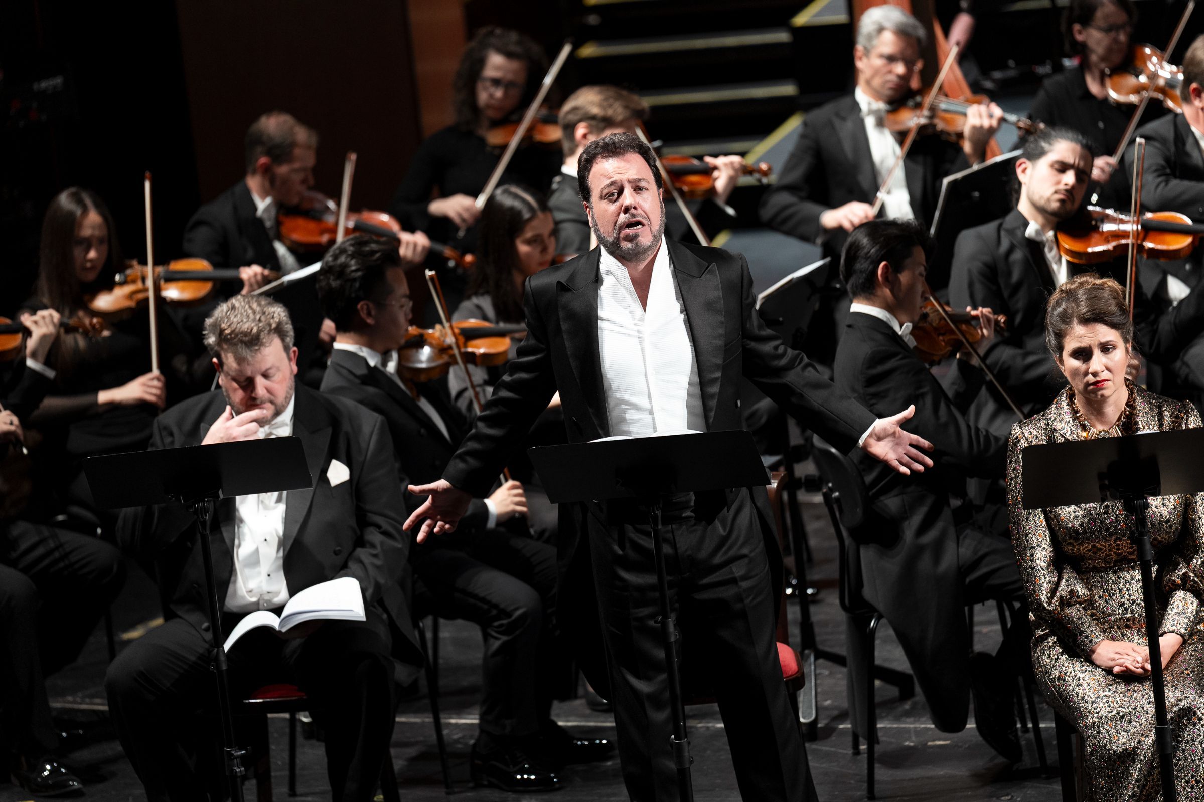 James Rutherford, Eduardo Aladren und Aurelia Florian &copy; Marija Kanizaj