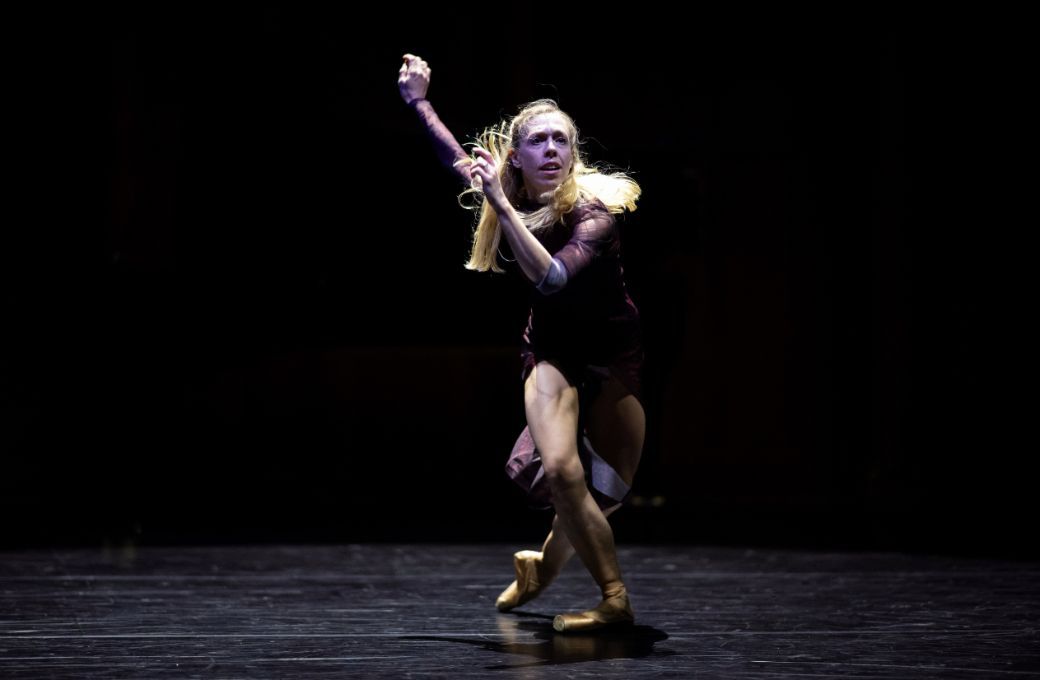 Constance Devernay-Laurence in Christopher Wheeldon's <i>I Married Myself</i> © Deborah Jaffe