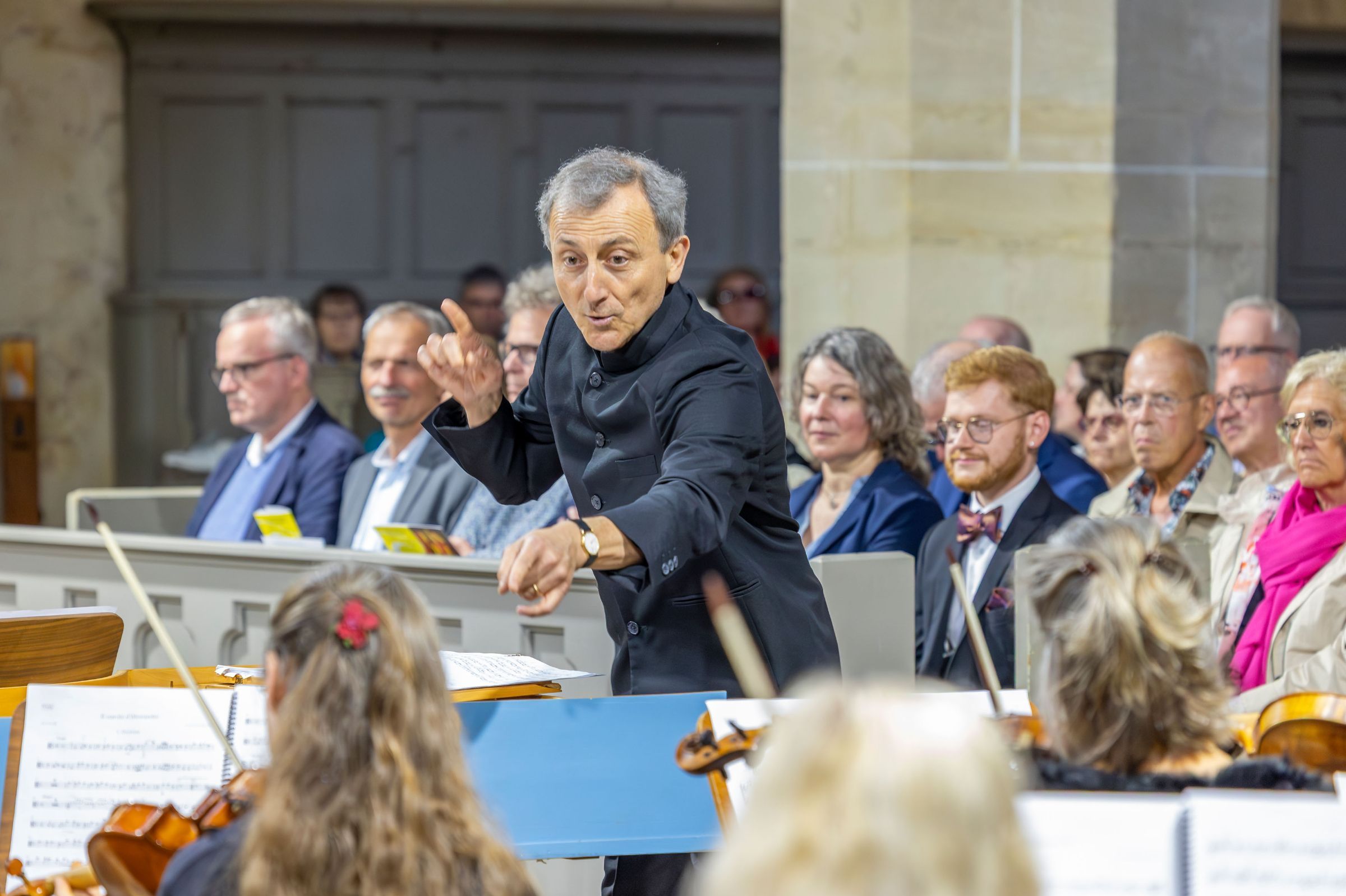 Attilio Cremonesi conducts the Händelfestspielorchester Halle &copy; Thomas Ziegler