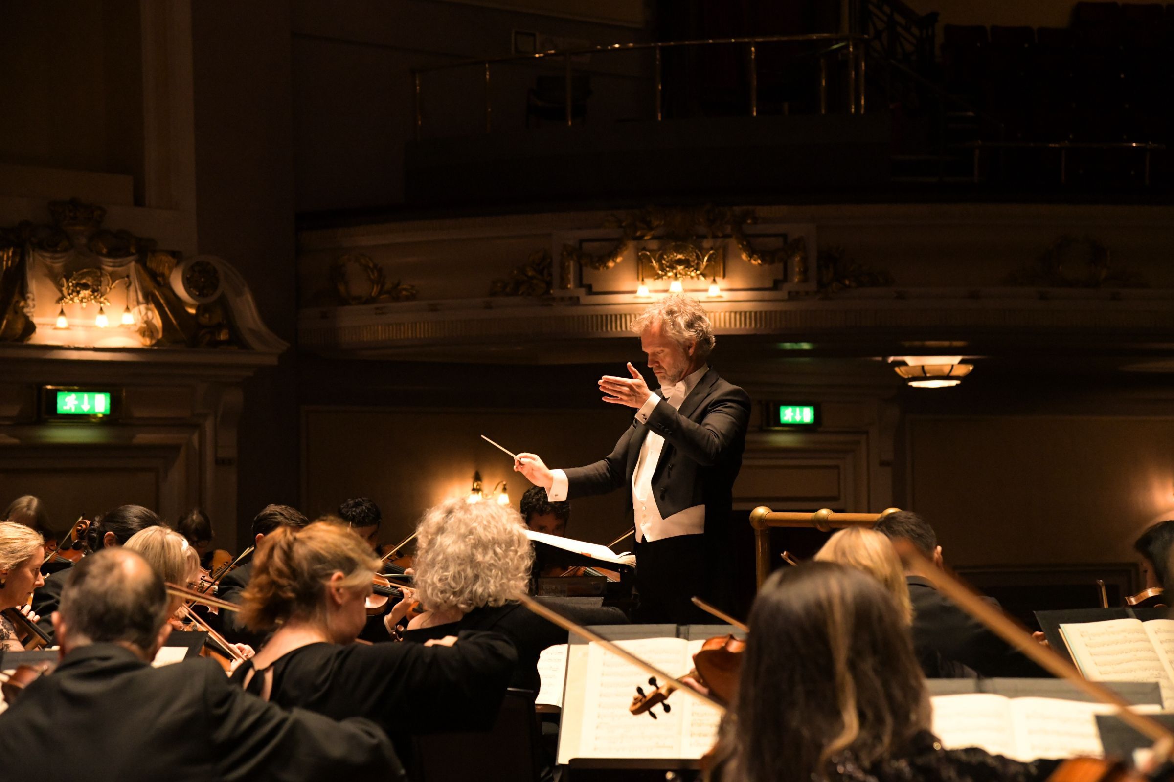 Thomas Søndergård conducts the Royal Scottish National Orchestra &copy; Clara Cowen