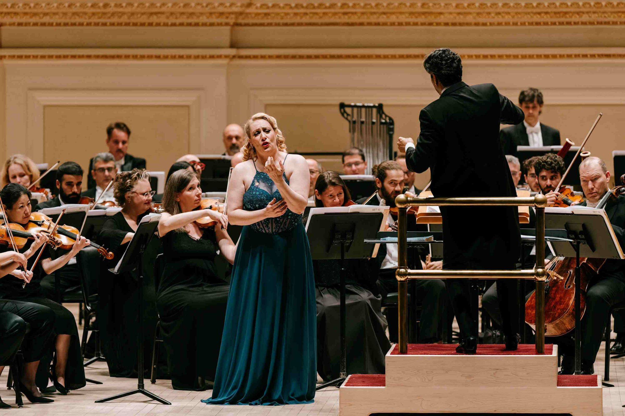 Saioa Hernández and the Orquesta Titular del Teatro Real &copy; Fadi Kheir